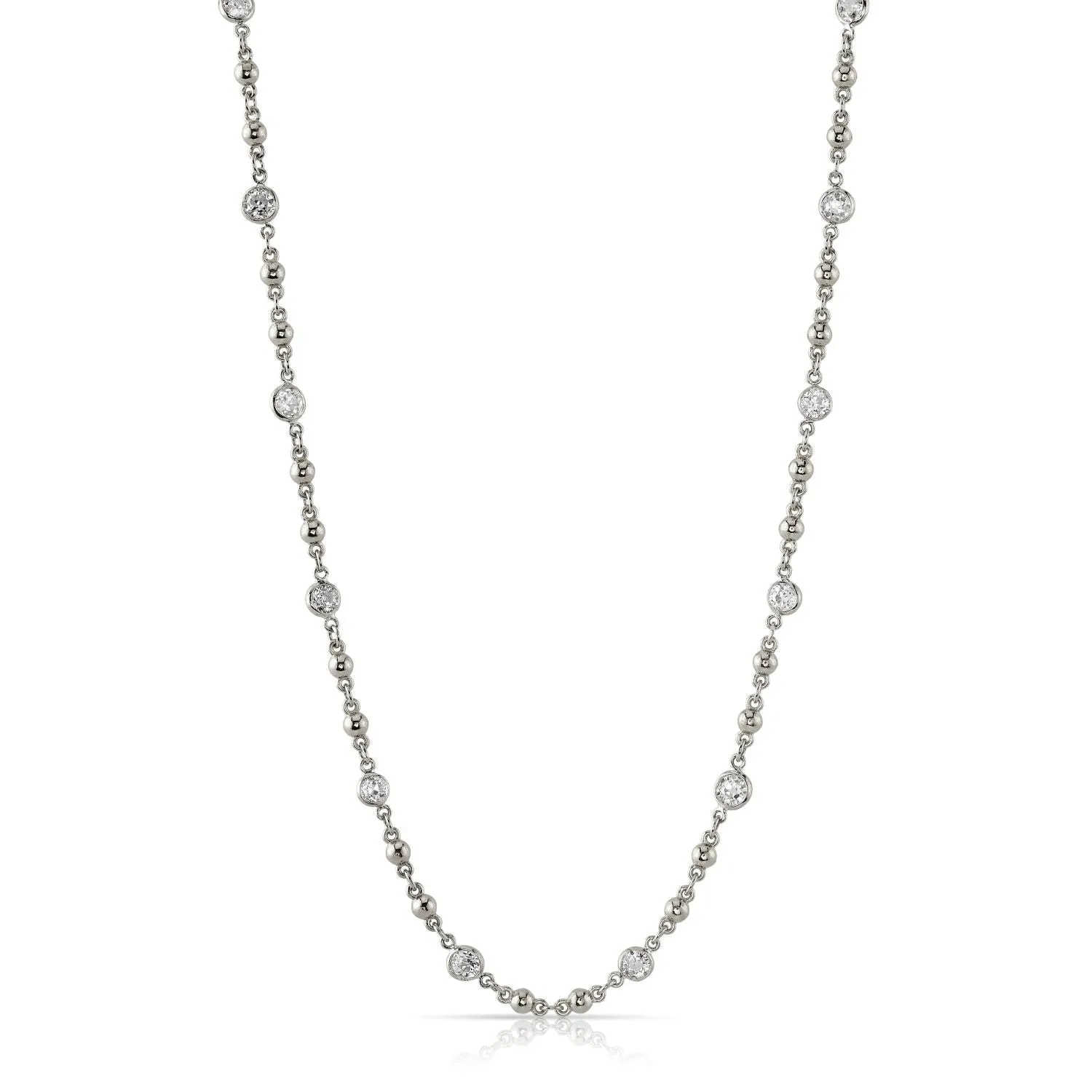 DIAMOND ROSARY CHAIN