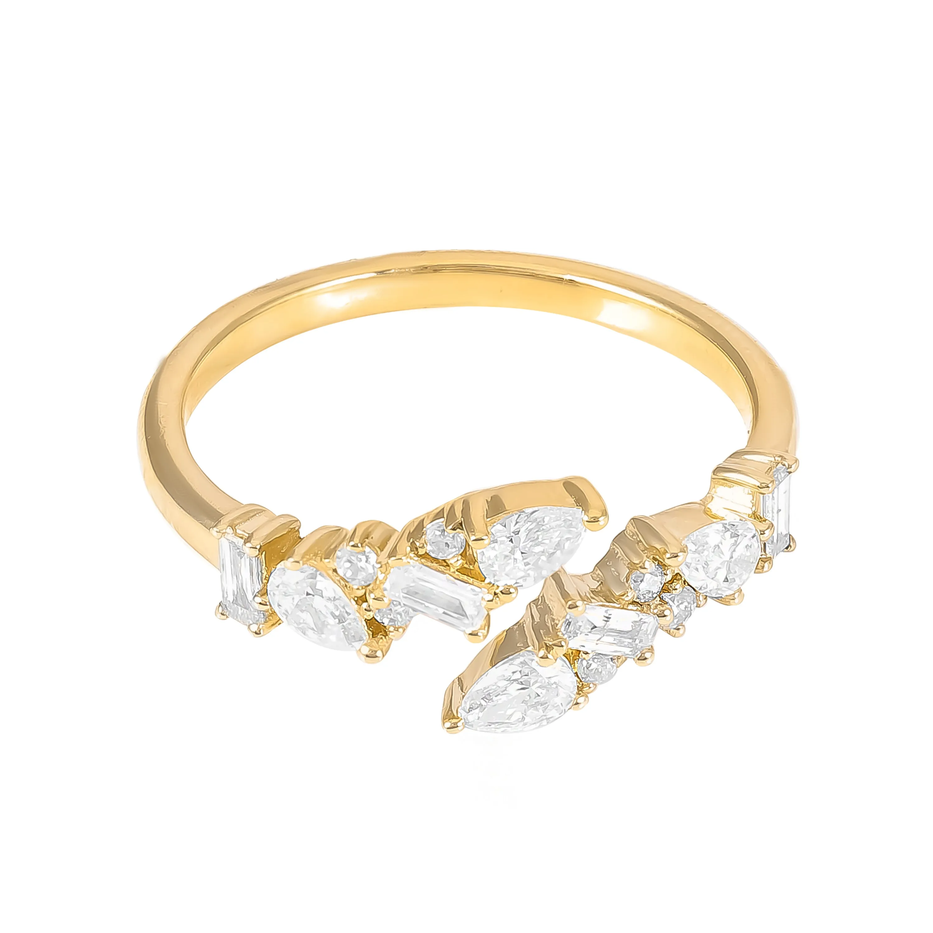 Diamond Twist Ring
