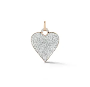 Dora Diamond Heart Charm