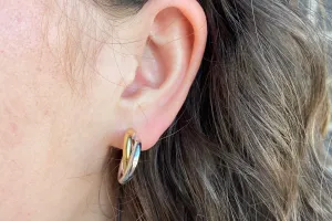Double Two-Tone Tube Hoops