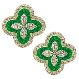 Earrings - Diamond (enamel)