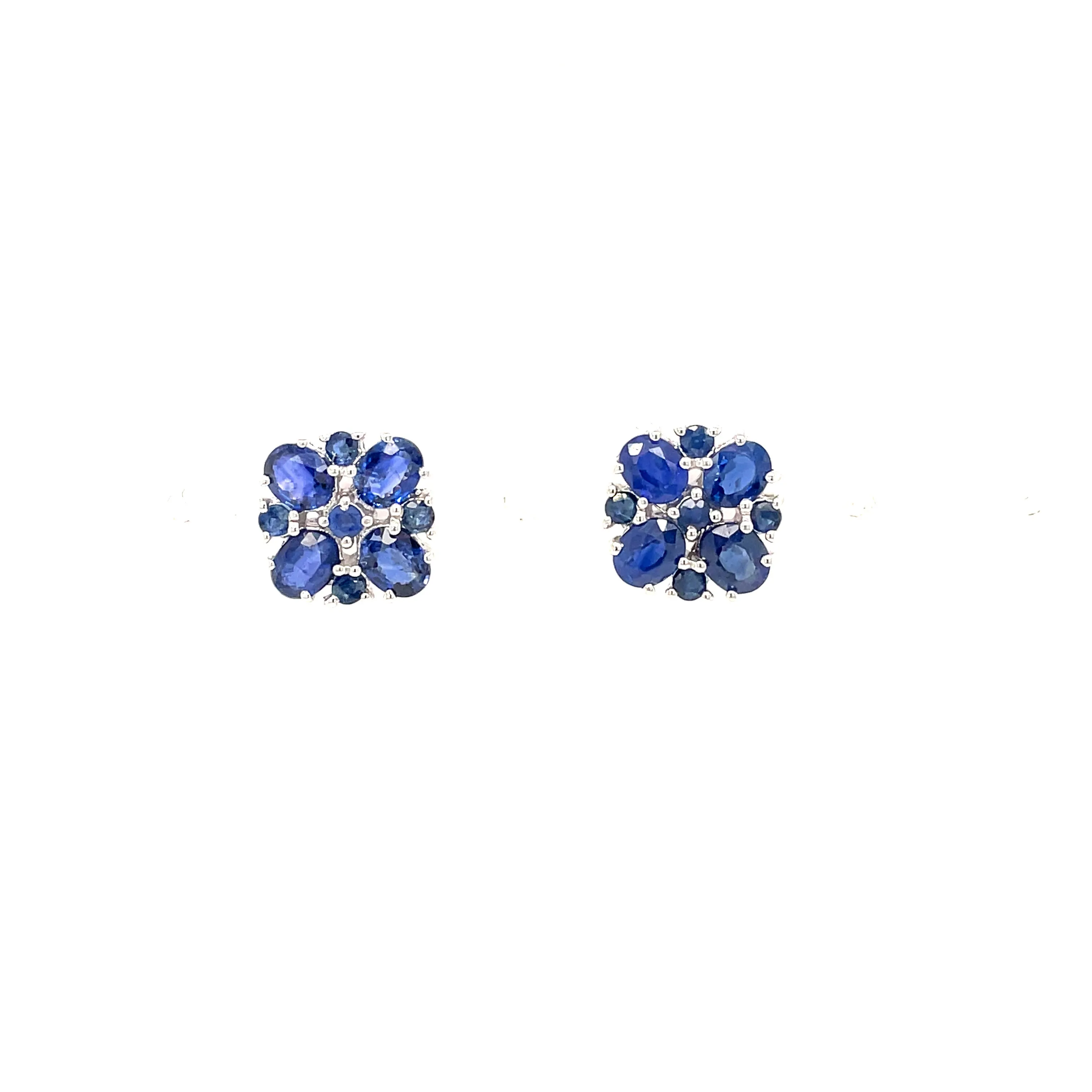 Emerald Earring in .925 Sterling Silver - KST 52849