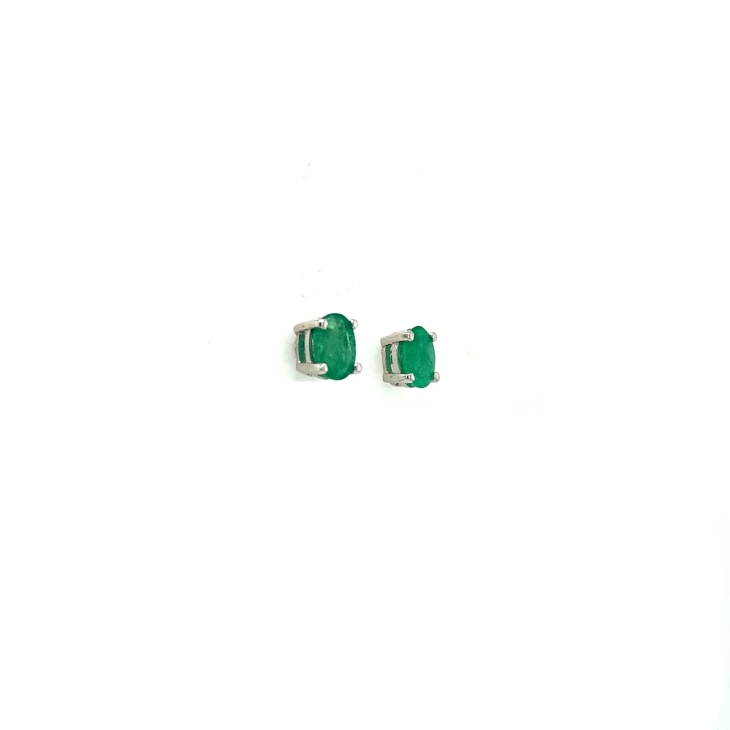 Emerald Earring in .925 Sterling Silver - KST 54011