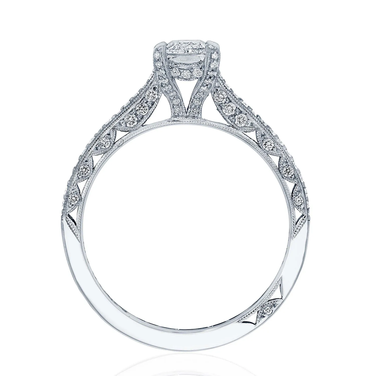 Emerald Solitaire Engagement Ring