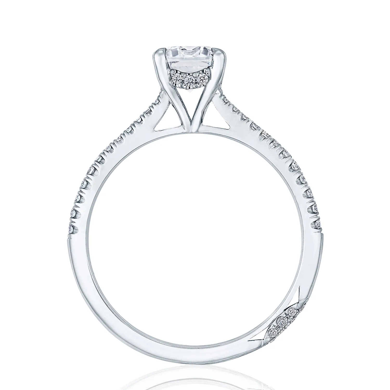 Emerald Solitaire Engagement Ring