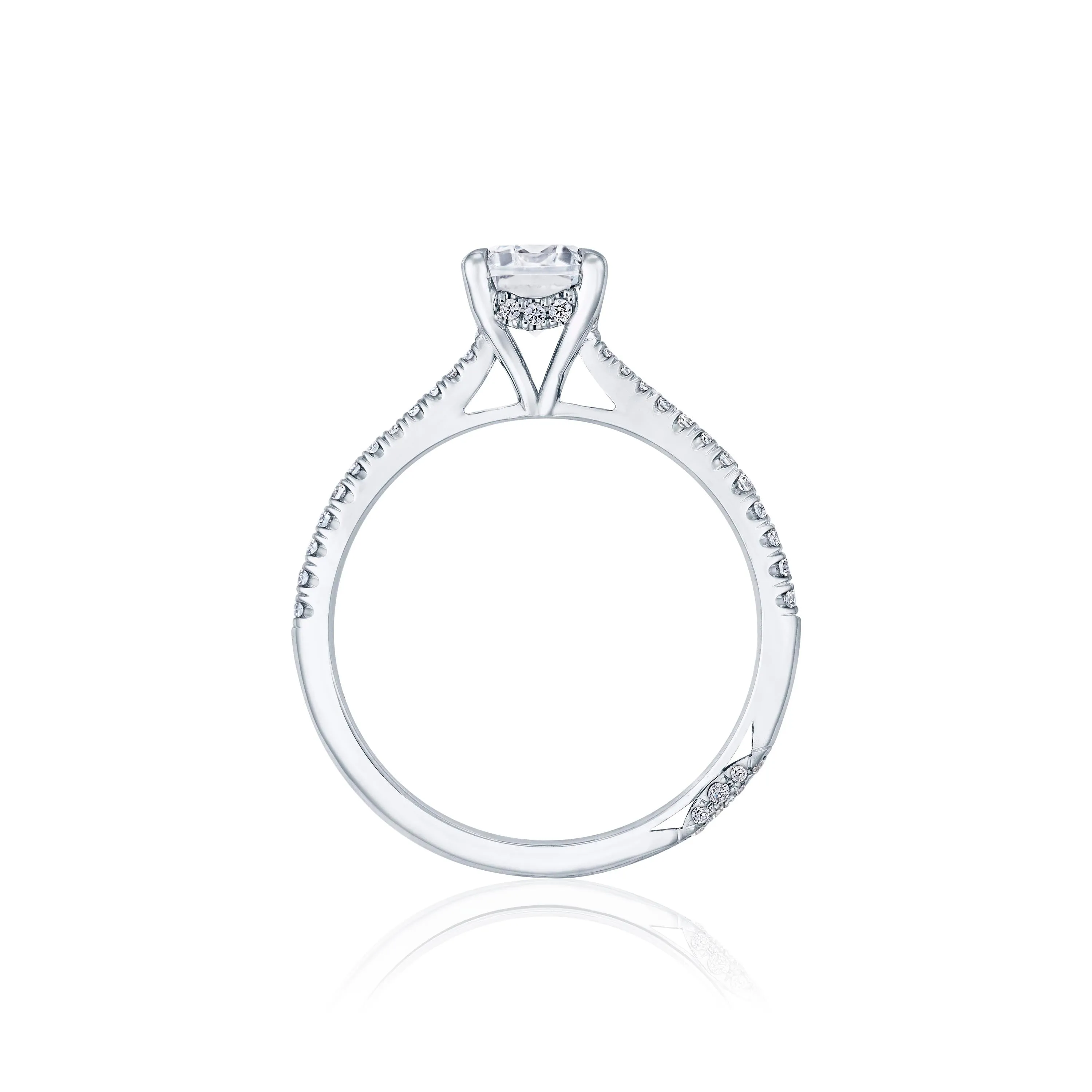 Emerald Solitaire Engagement Ring