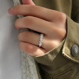 Enchanting Blossom, Six Prong Five Stone Ring