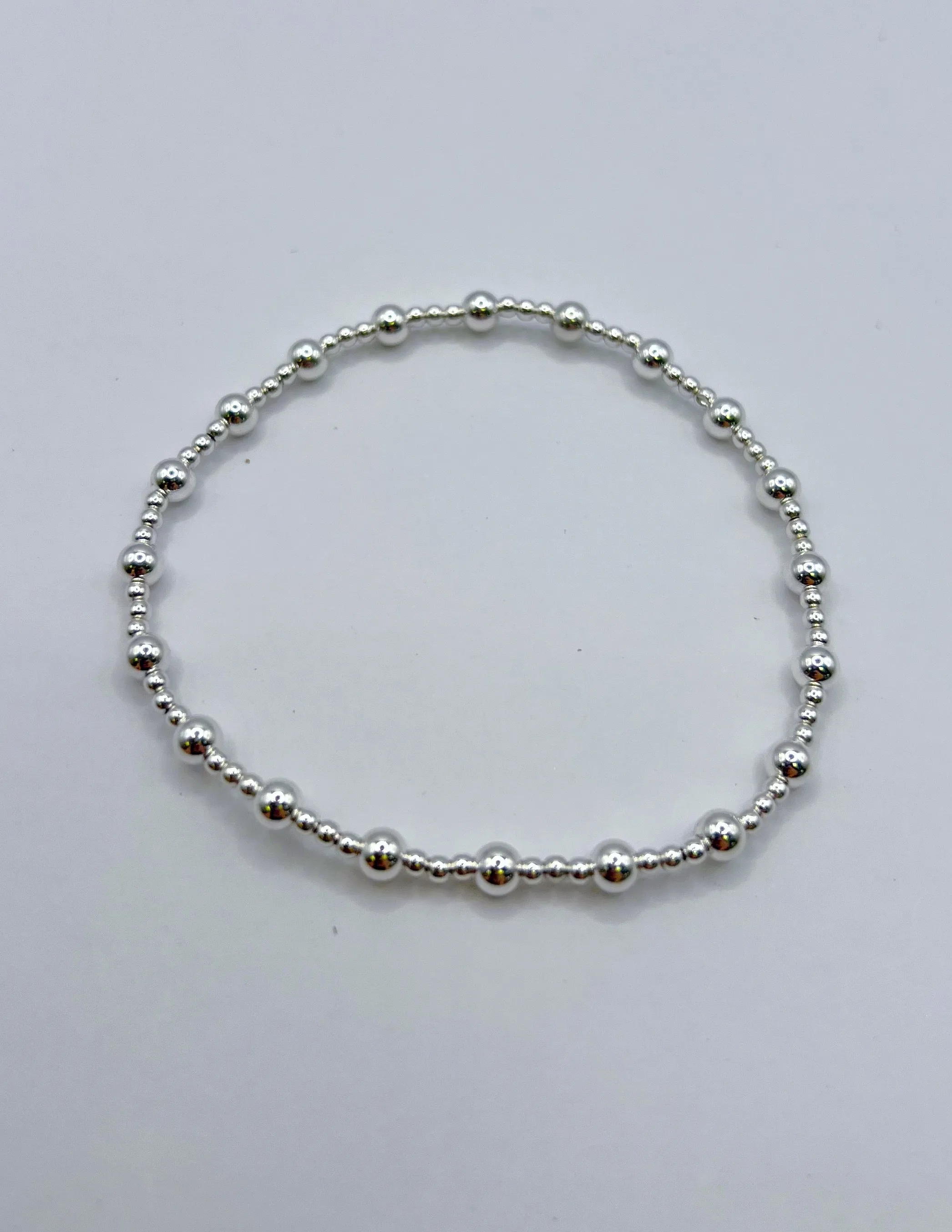 Enewton Classic Sincerity Pattern 4mm Bead Bracelet Sterling