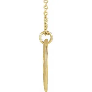 Engravable Tiny Footprint 18" Necklace or Pendant 88171