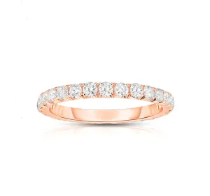 Eternity French Cut Diamond Band SZ 7