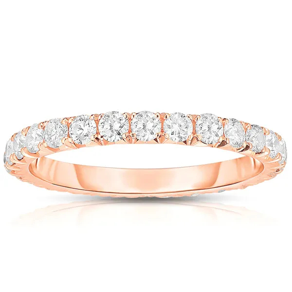 Eternity French Cut Diamond Band SZ 7