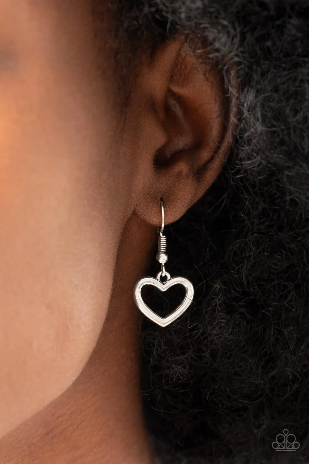 Fashionable Flirt - Pink (Heart) Necklace