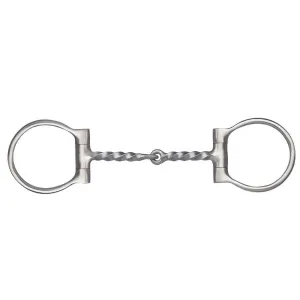 Francois Gauthier Brushed Stainless Steel Square Twist Offset Dee