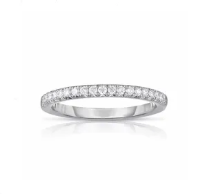 French Cut 1/2 Diamond Band