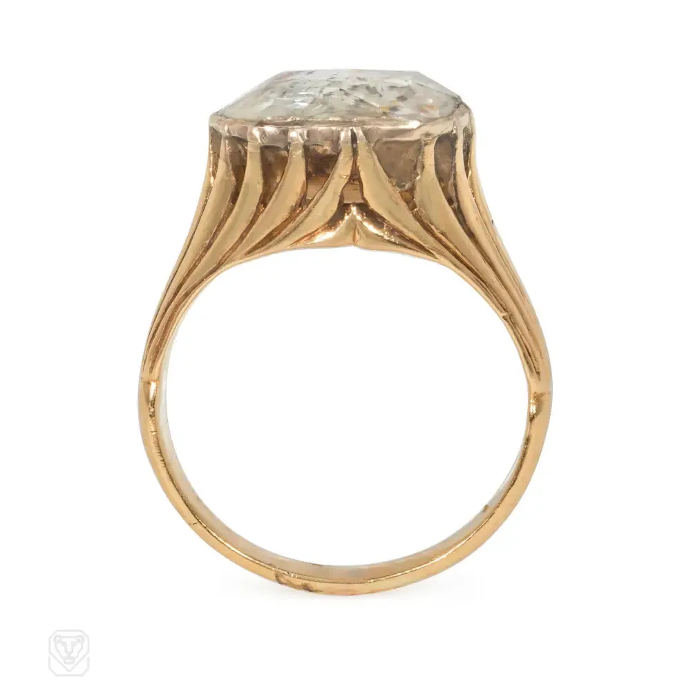 Georgian rose-cut diamond ring