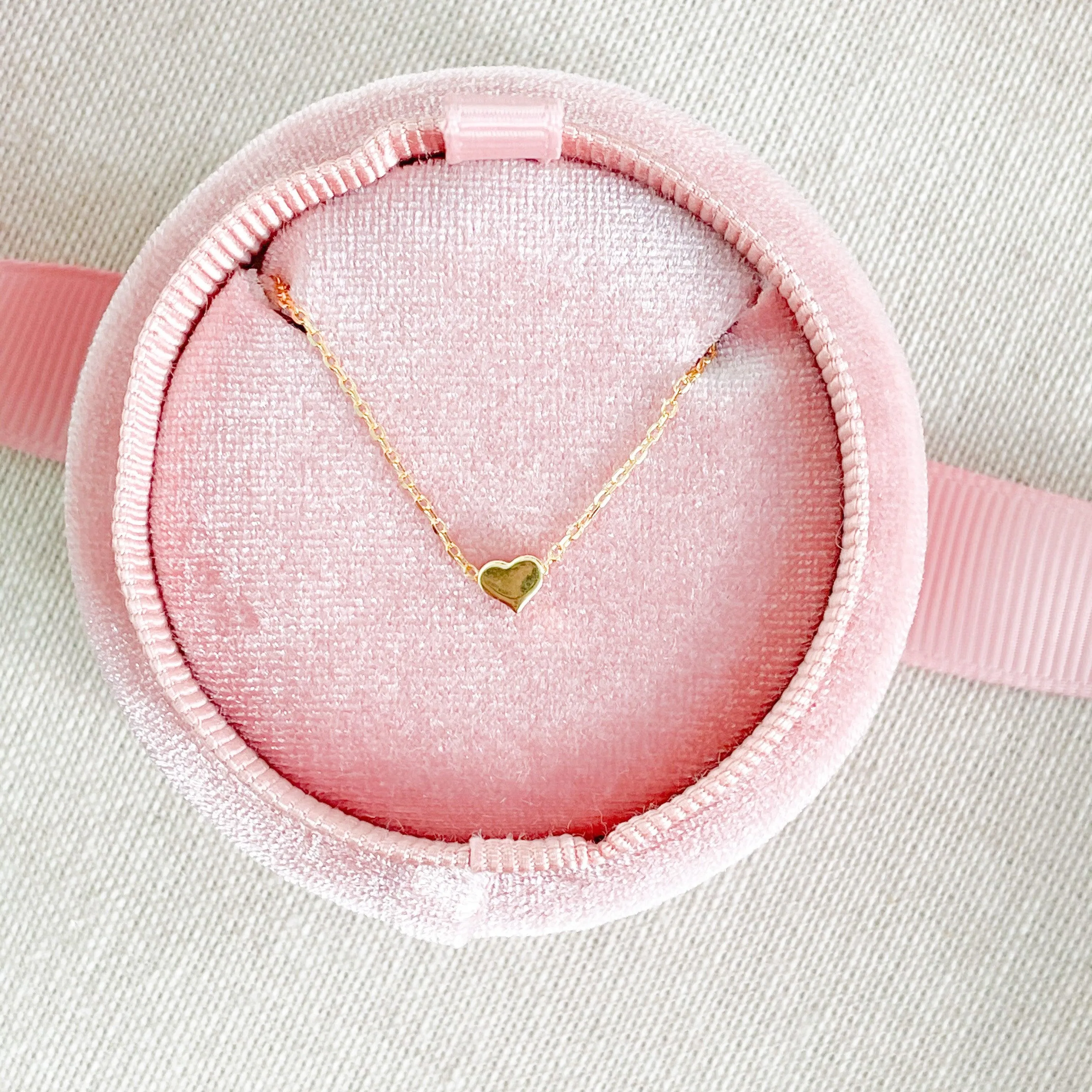 Gold Heart Necklace | Gold Dipped 925 Sterling Silver Necklace