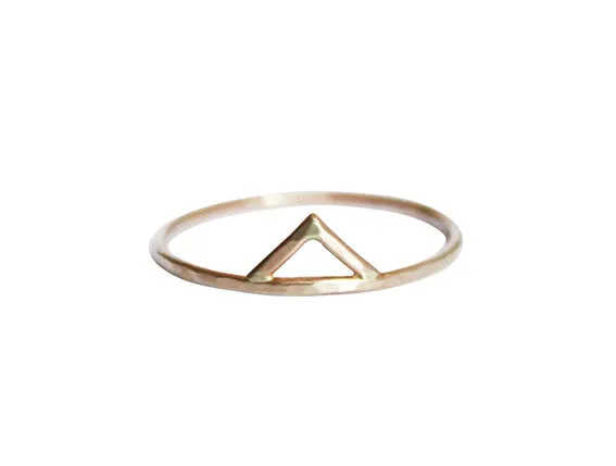 Gold Spike Ring