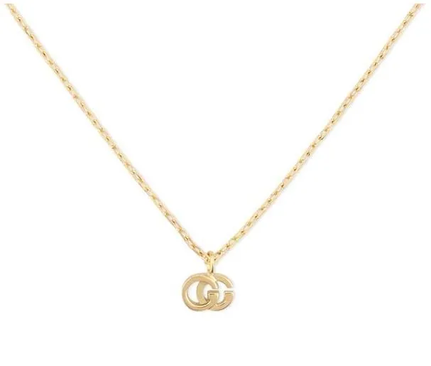 Gucci 18K Yellow Gold GG 16" Necklace