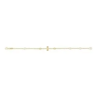 Gucci 18K Yellow Gold Star Icon Bracelet