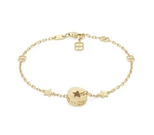Gucci 18K Yellow Gold Star Icon Bracelet