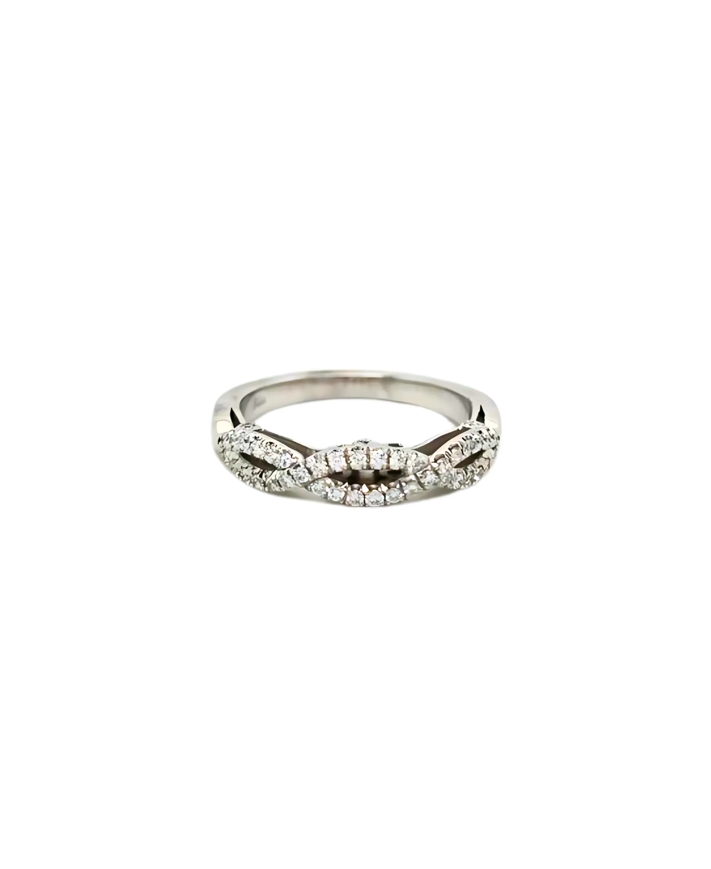 Halfway Diamond Ring
