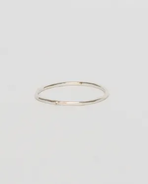 Hammered Ring, Sterling Silver