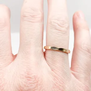 Hammered Stack Ring
