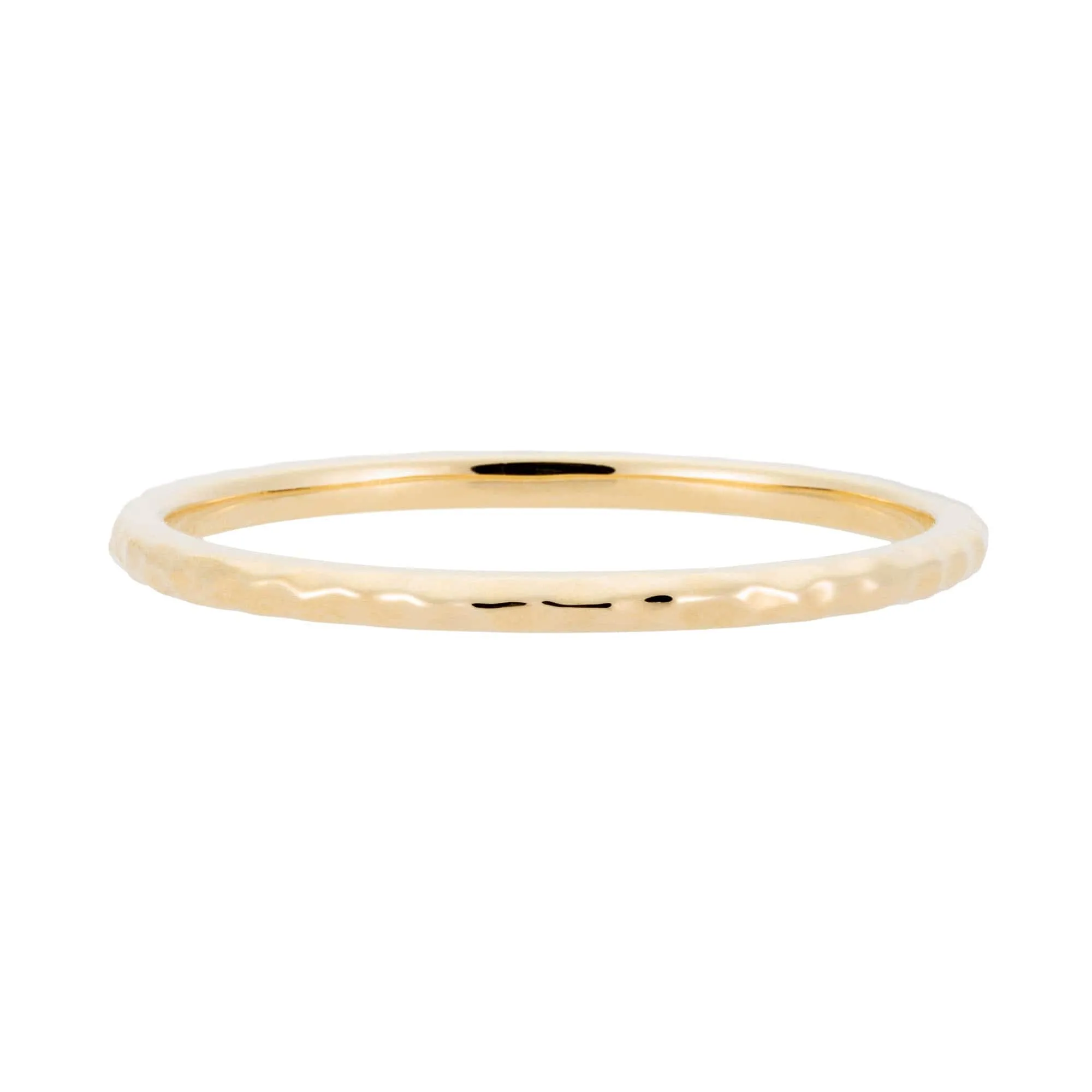 Hammered Stacking Ring