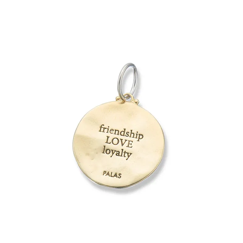 HANDS HEART & CROWN CHARM