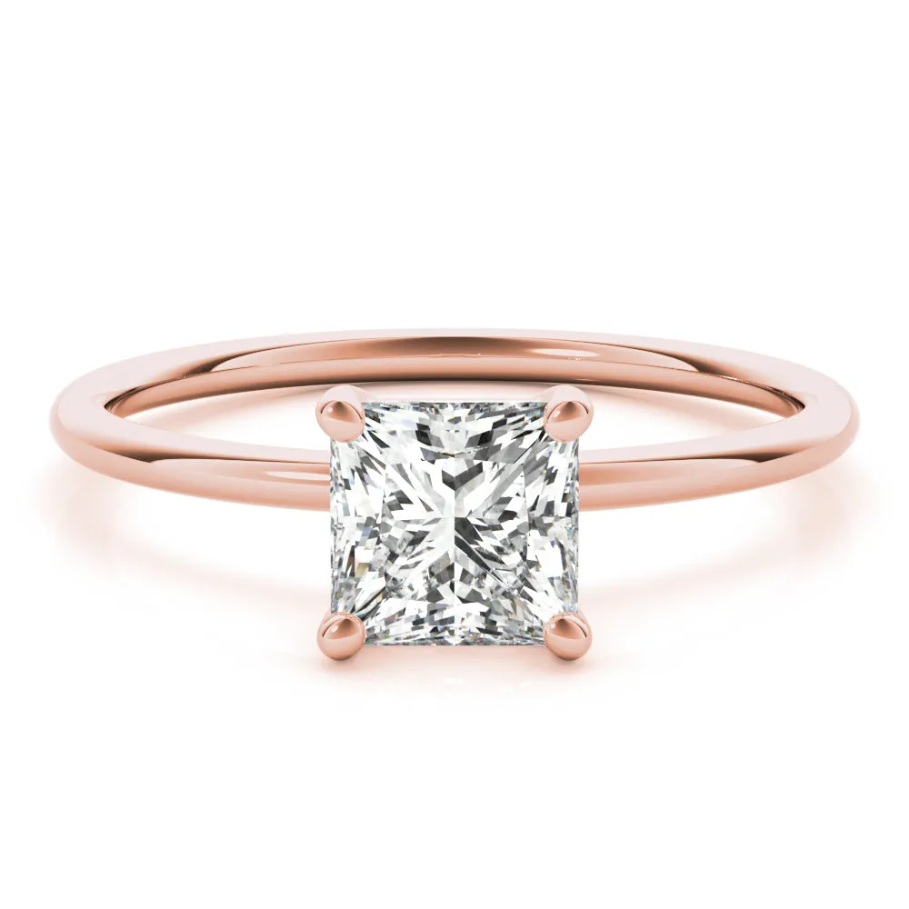 Harper Solitaire Lab Diamond Engagement Ring