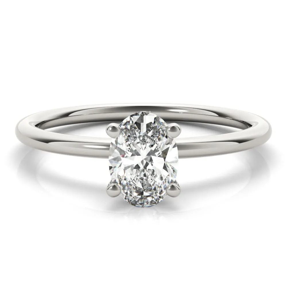 Harper Solitaire Lab Diamond Engagement Ring