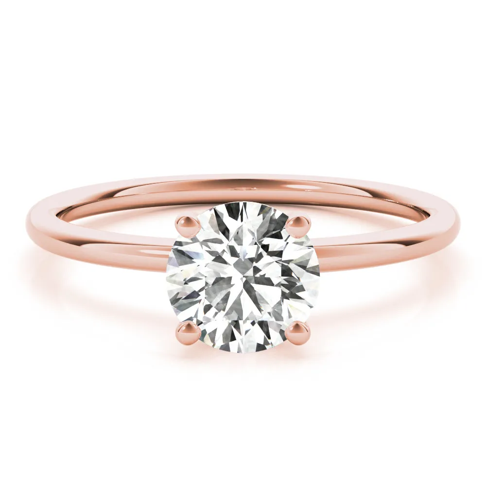Harper Solitaire Lab Diamond Engagement Ring