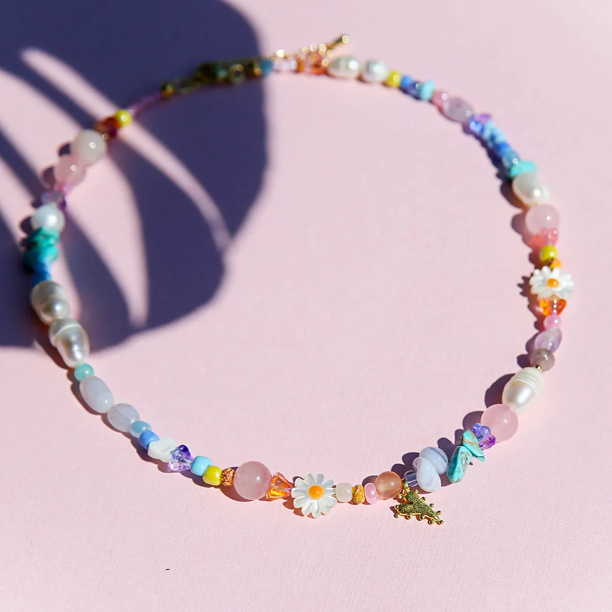 Heart Beaded Necklace