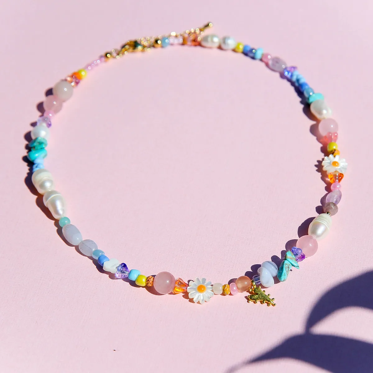 Heart Beaded Necklace
