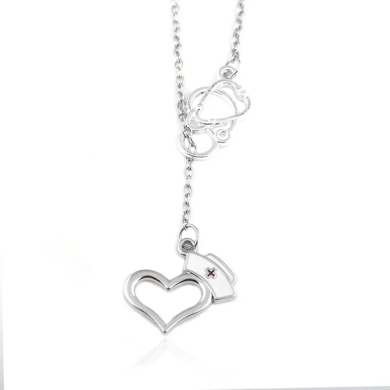 Heart Stethoscope Necklace