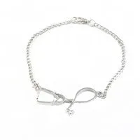 Heart Stethoscope Necklace