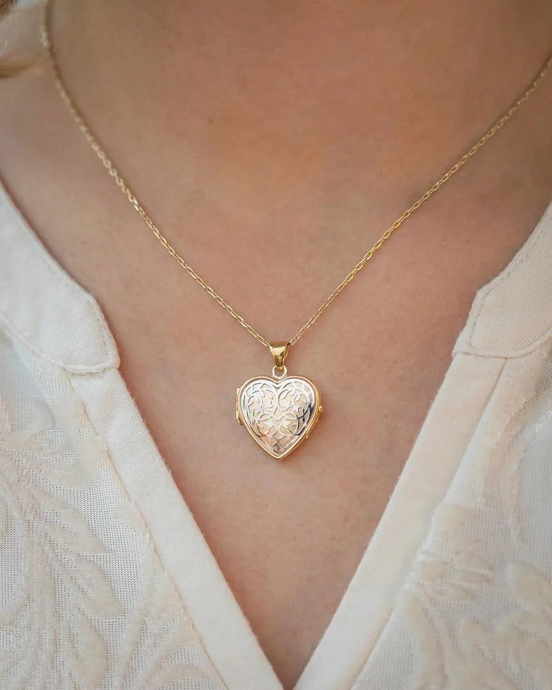 'Heirloom' Locket Urn (10K)