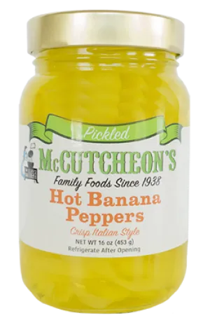 Hot Banana Pepper Rings