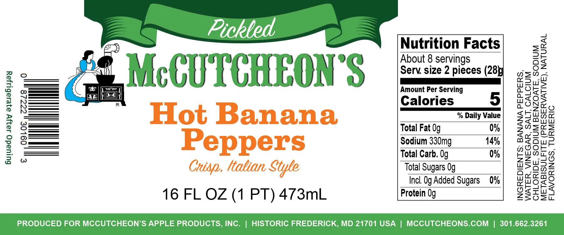 Hot Banana Pepper Rings