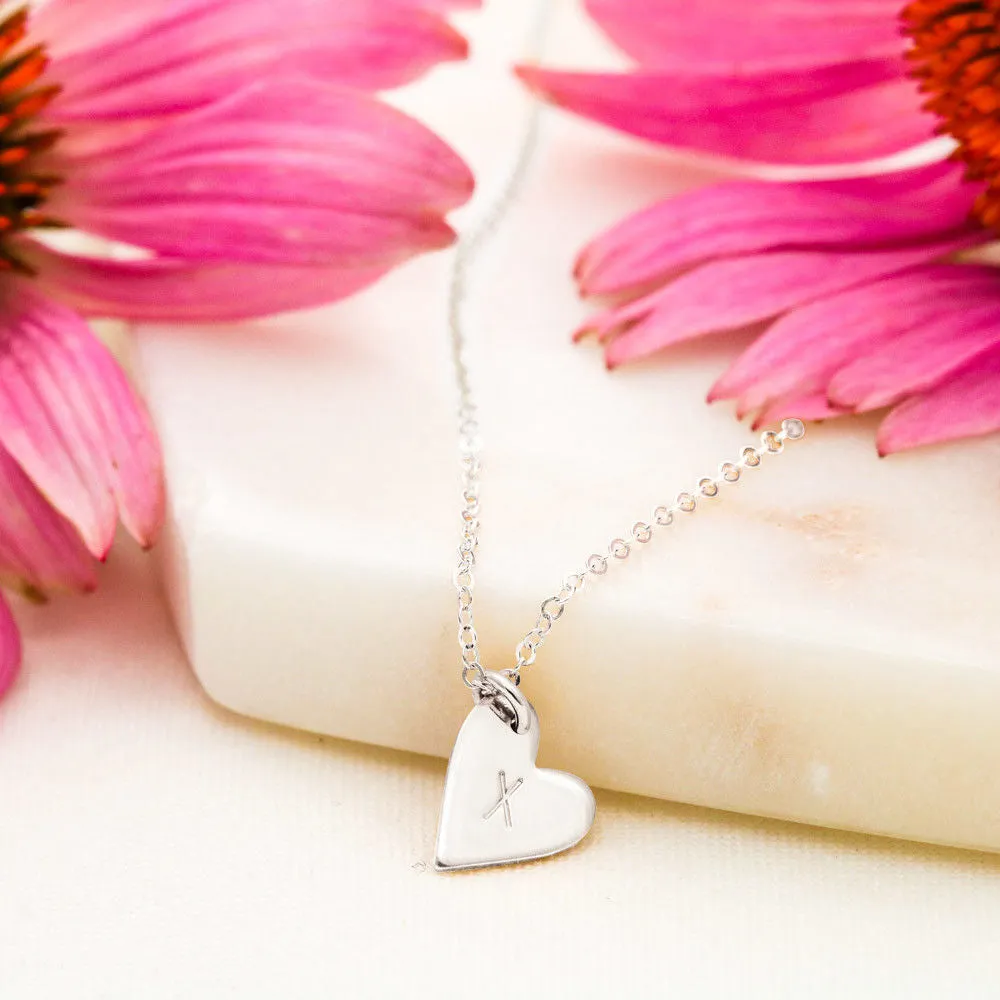 Hunt Wife Heart Charm Necklace