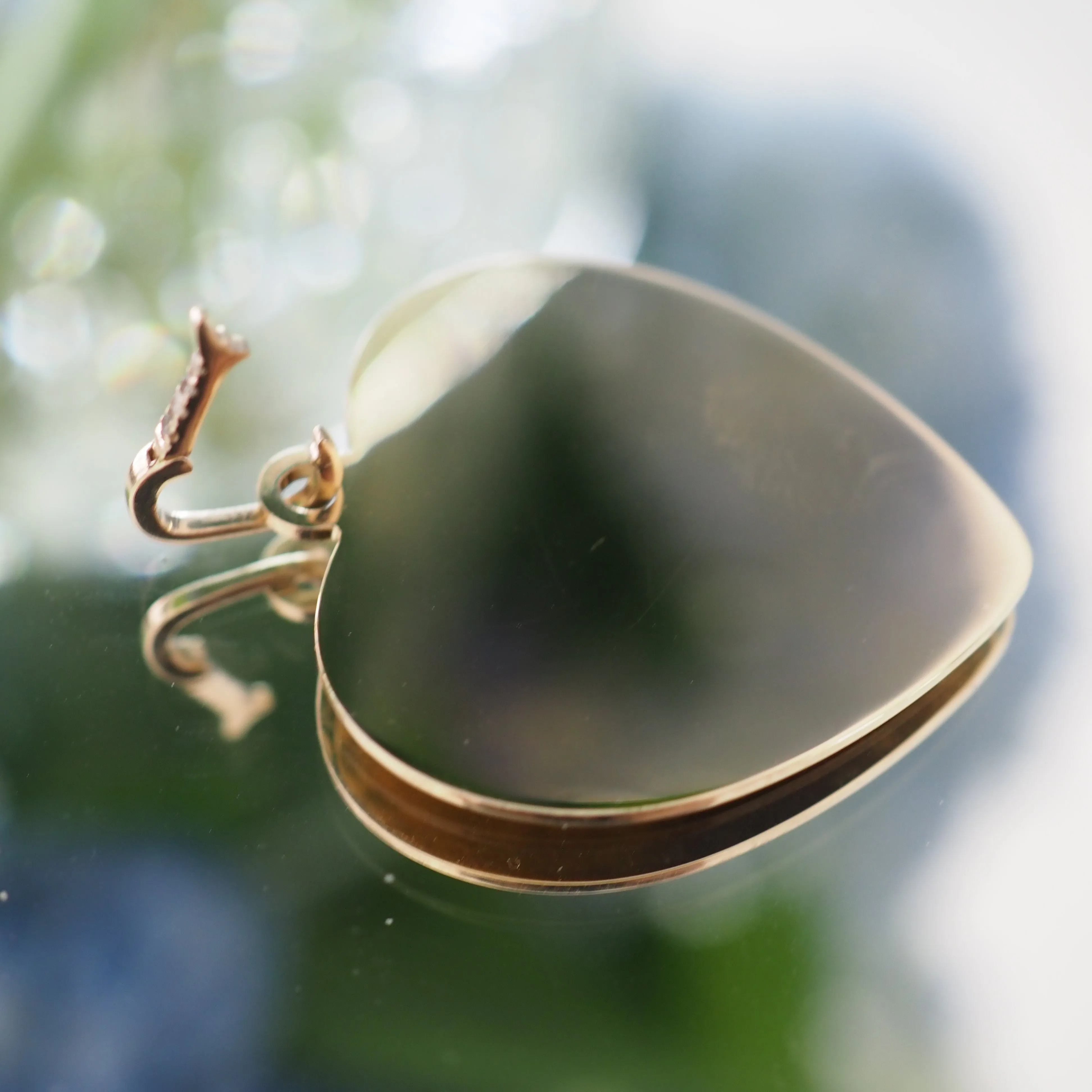 IN LOVE WITH MY GOLD HEART PENDANT