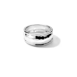 IPPOLITA Classico Goddess Thin Hammered Silver Ring