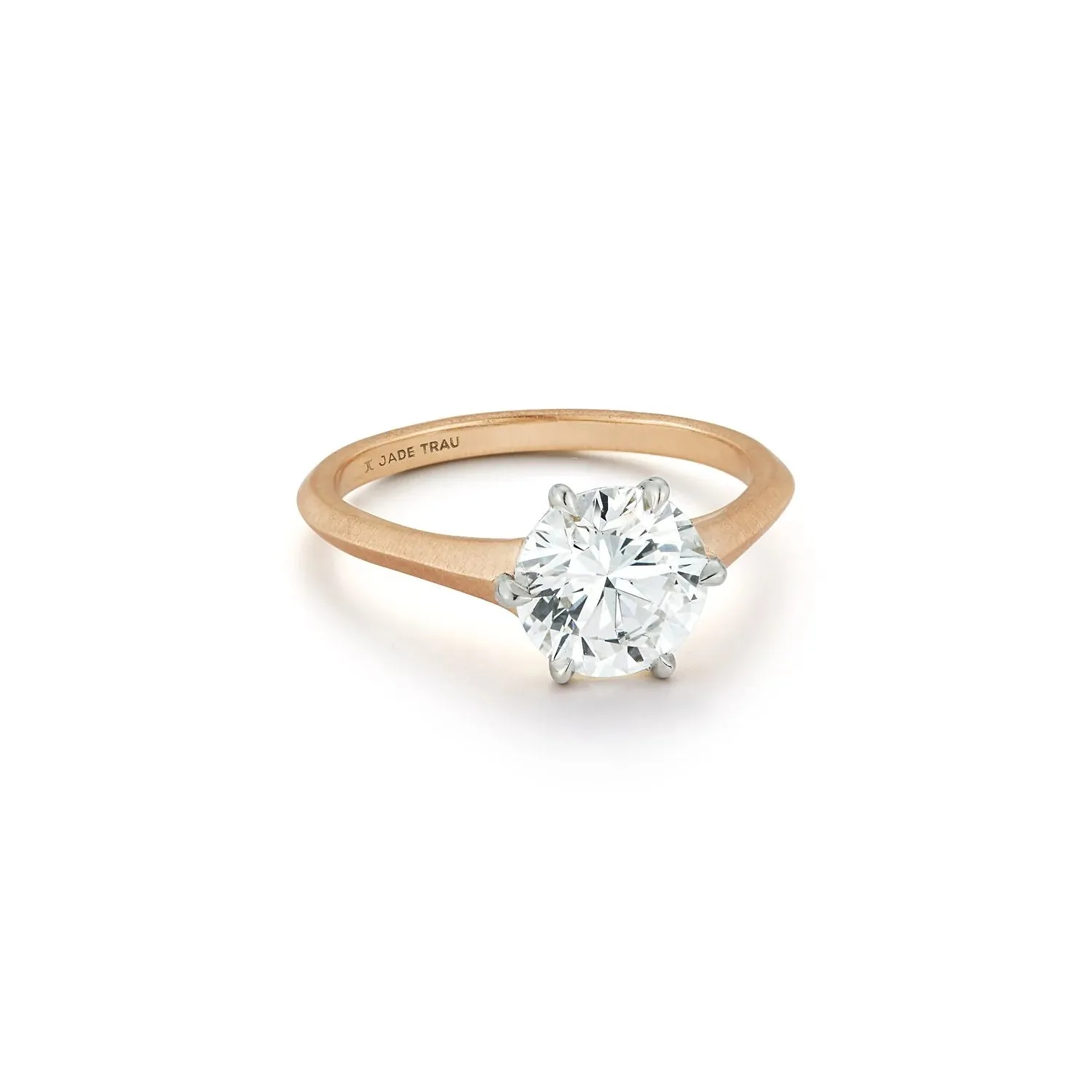 Jade Trau Jenny Ring - Semi Mount