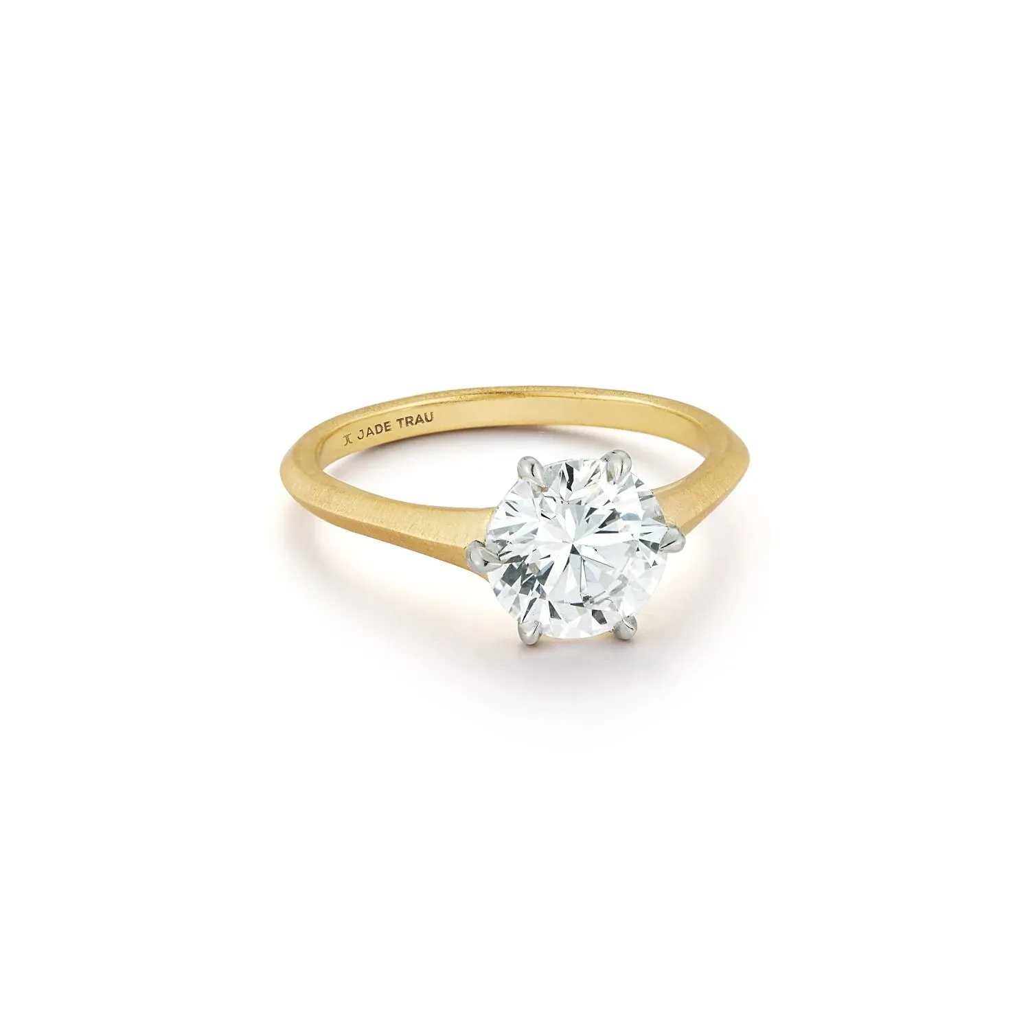 Jade Trau Jenny Ring - Semi Mount
