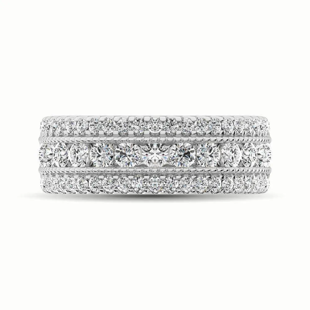 JDTK- 61551W-  1.35 Ct.Tw. 14k Gold Diamond Anniversary Ring