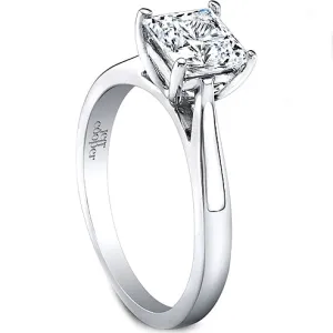 Jeff Cooper Solitaire Diamond Engagement Ring