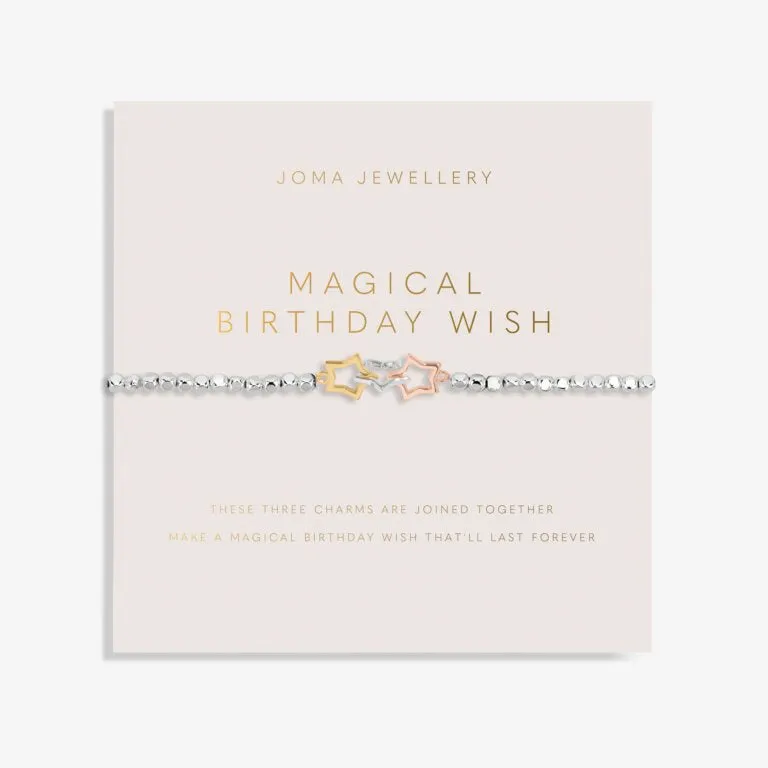 Joma Forever Yours Magical Birthday Wish Bracelet