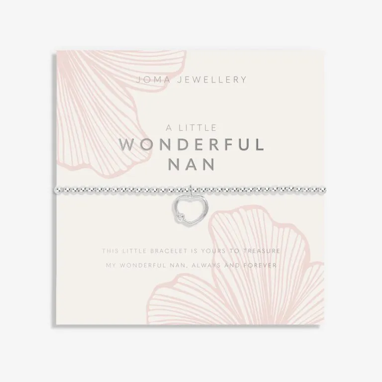 Joma Grandmother A Little Wonderful Nan Bracelet