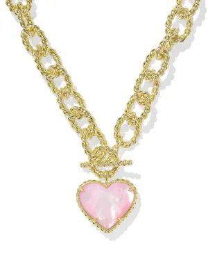 Kendra Scott - Haisley Heart Gold Ivory Blush Mother