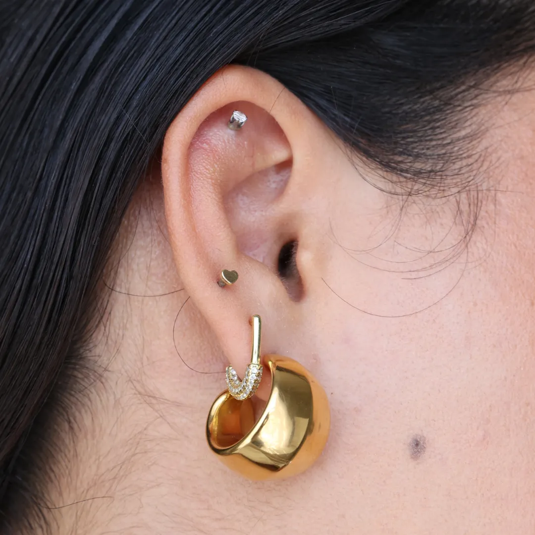 Kindra Thick Hoop
